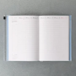 Agenda Merci Oct. 2026 - Déc. 2027 - Bleu Pastel
