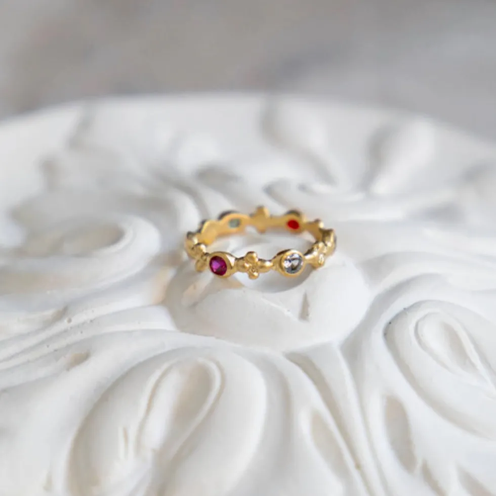 Alix D. Reynis - Bague Chance - Doré