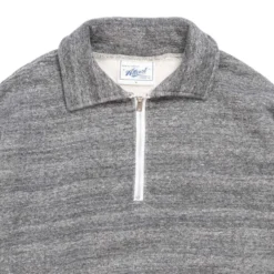 Allevol - Sweat à Col Zippé - Gris