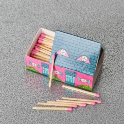 Allumettes maison Merci - Fuchsia