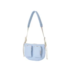 Amiacalva - Sac Cotton Polyester Bodybag S - Bleu Rayé