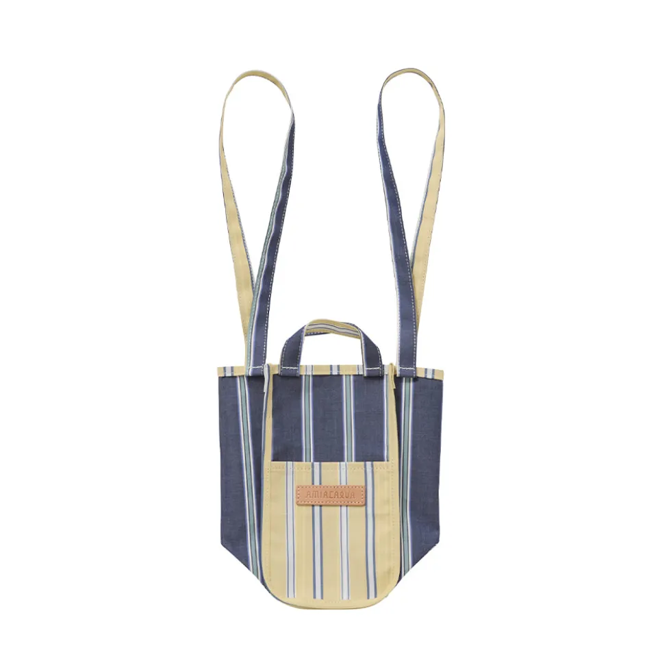 Amiacalva - Sac Easy Bag S - Bleu & Jaune