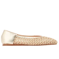 Ancient Greek Sandals - Ballerines Aeropi - Naturel & Platine