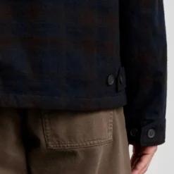Another Aspect - Veste 3.0 - Marine Marron Check