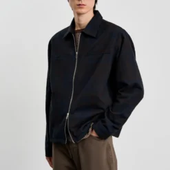 Another Aspect - Veste 3.0 - Marine Marron Check