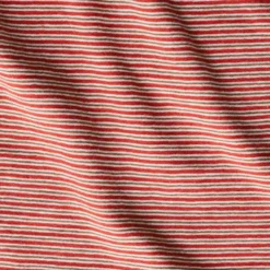 Another Aspect x Merci - T-shirt Rayé - Rouge Marron