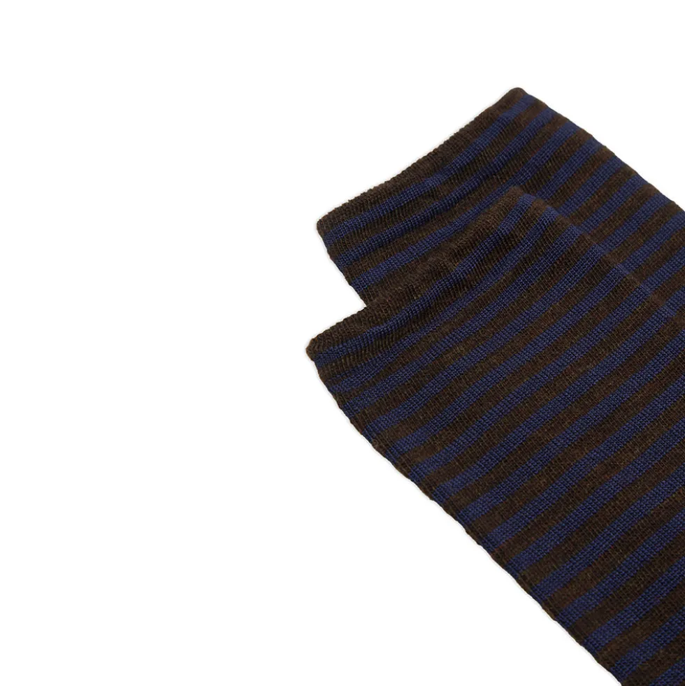 ANT45 - Chaussettes Bletilla - Marron
