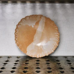 Assiette creuse Printemps en céramique - Léa Baldassari