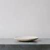 Assiette à dessert en grès émaillé Wabi - Blanc