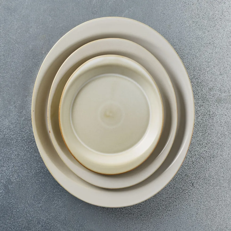 Assiette Duetto - Blanc