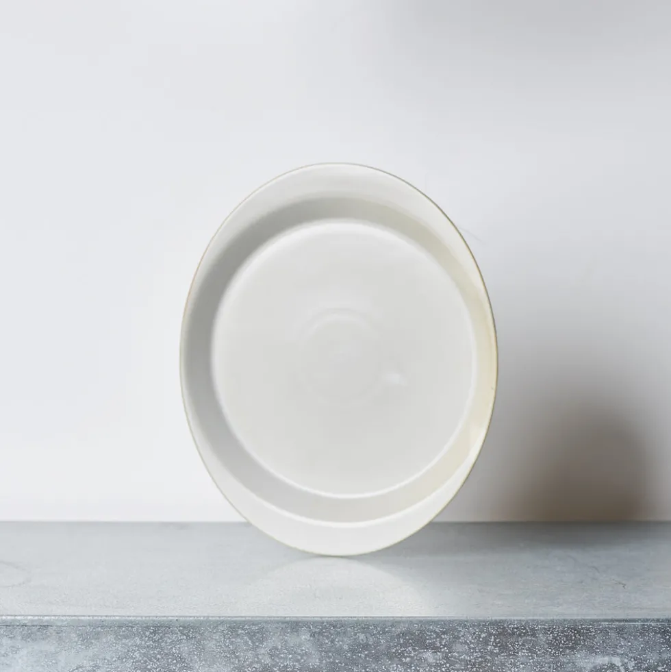 Assiette Duetto - Blanc