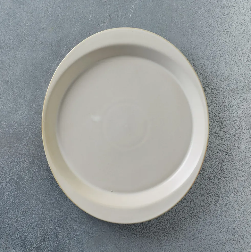 Assiette Duetto - Blanc