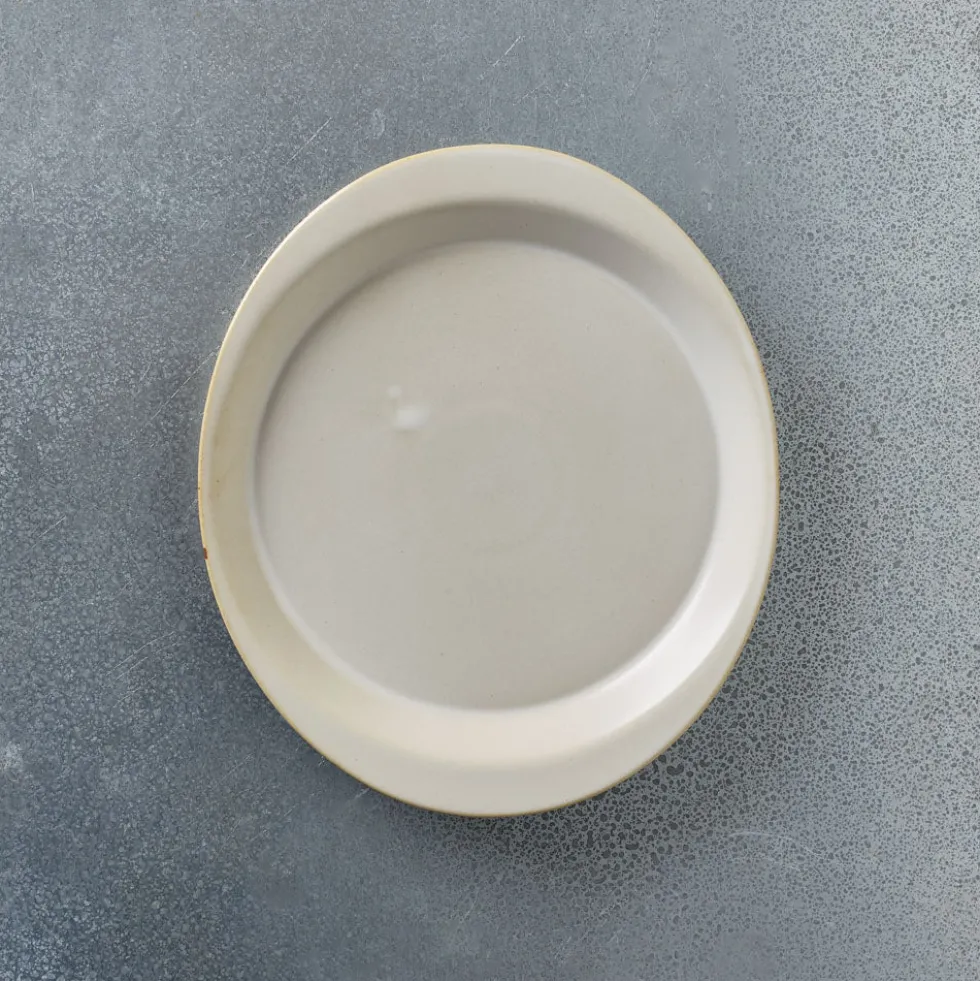 Assiette Duetto - Blanc