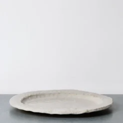 Assiette Gran - Craie