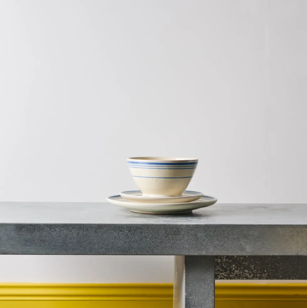 Assiette - Ligne Bleu