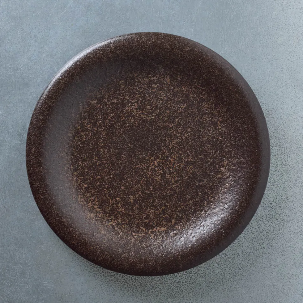 Assiette Luso - Marron