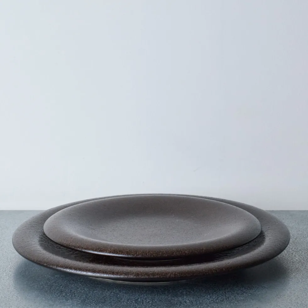 Assiette Luso - Marron