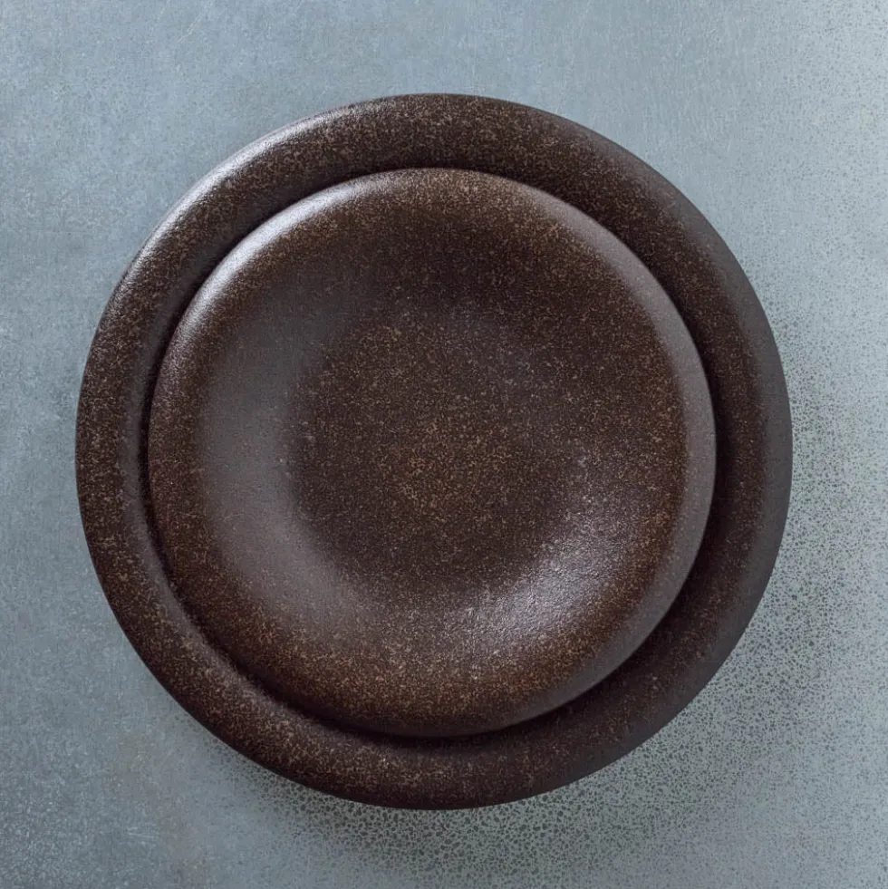 Assiette Luso - Marron