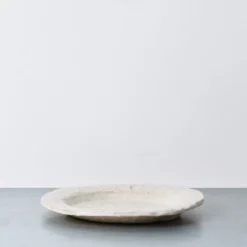Assiette Mitja - Craie
