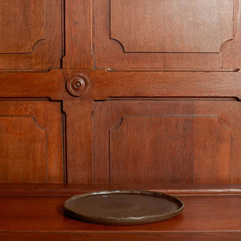 Assiette Nativia - Marron