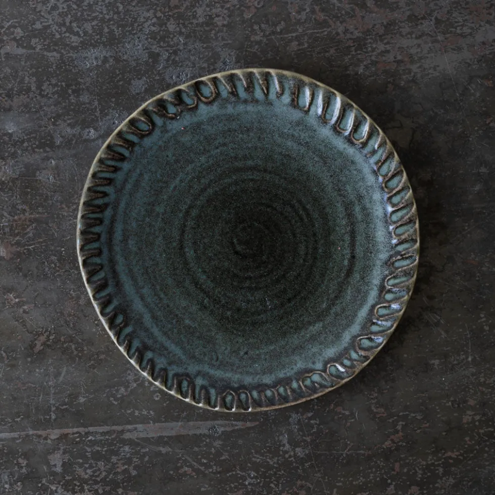 Assiette plate Dashi - Charbon