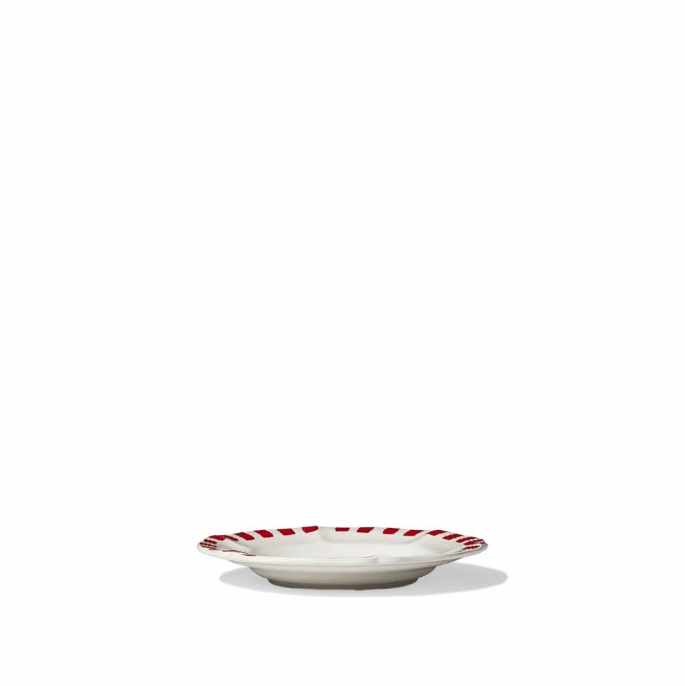 Assiette plate en faïence Boucher