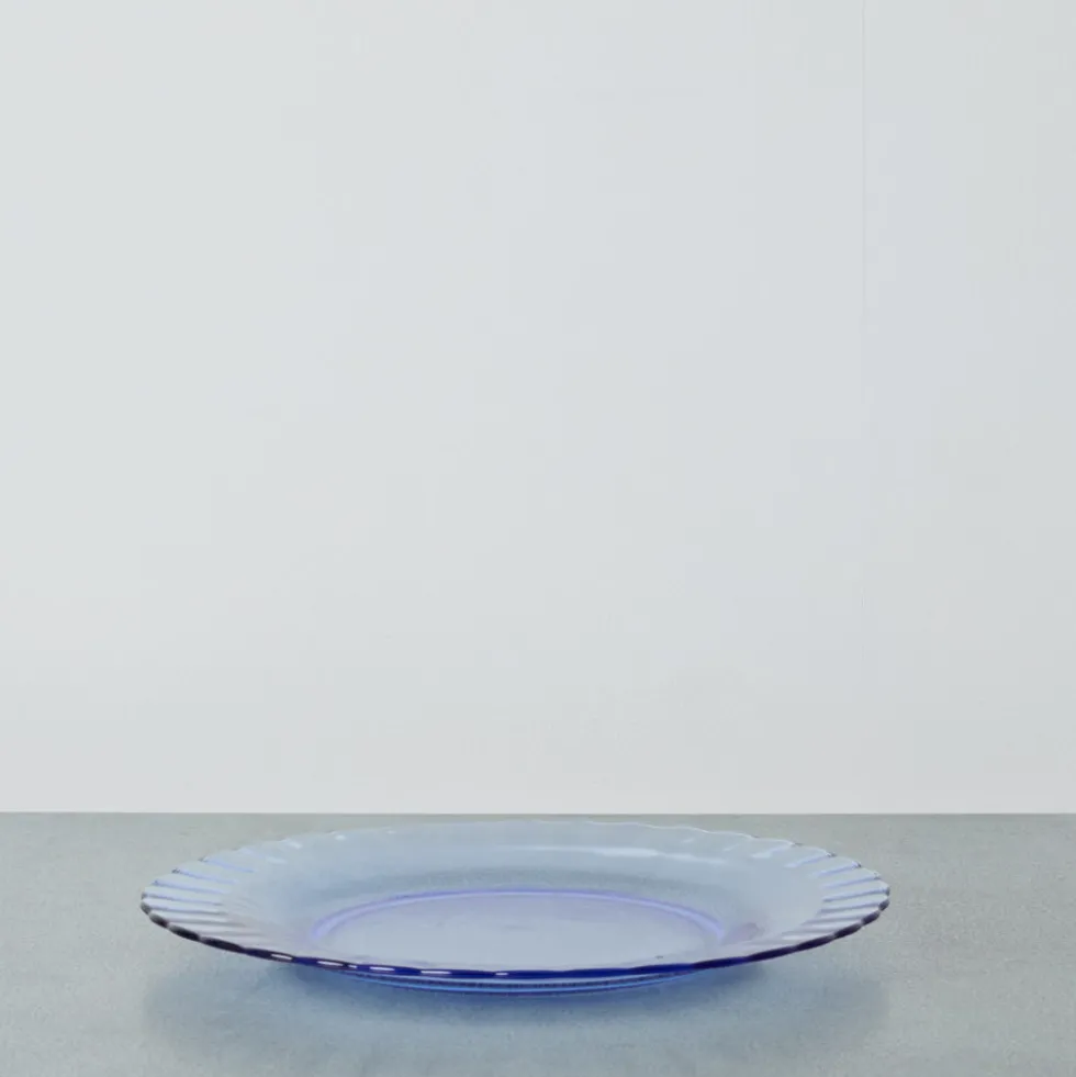 Assiette plate Picardie - Marine - Duralex