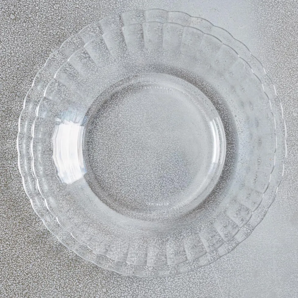 Assiette transparente Picardie - Duralex