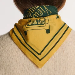 Au Vieux Campeur - Bandana Au Vieux Campeur - Jaune