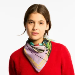 Au Vieux Campeur - Bandana Camping - Blanc Multi