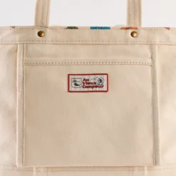 Au Vieux Campeur - Cabas Après-Ski Blason - Blanc Multi