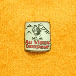 Au Vieux Campeur - Cardigan Yvon - Jaune Moutarde