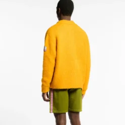 Au Vieux Campeur - Cardigan Yvon - Jaune Moutarde