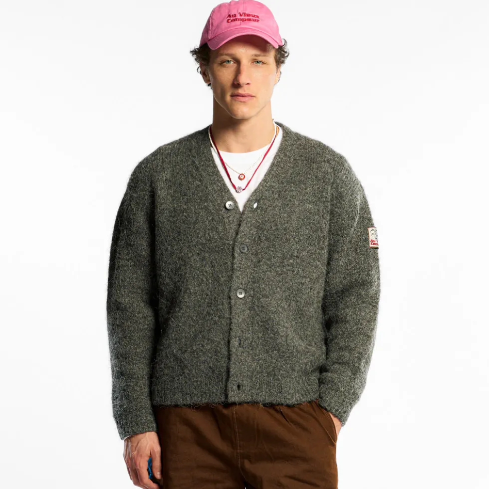 Au Vieux Campeur - Cardigan Yvon - Anthracite