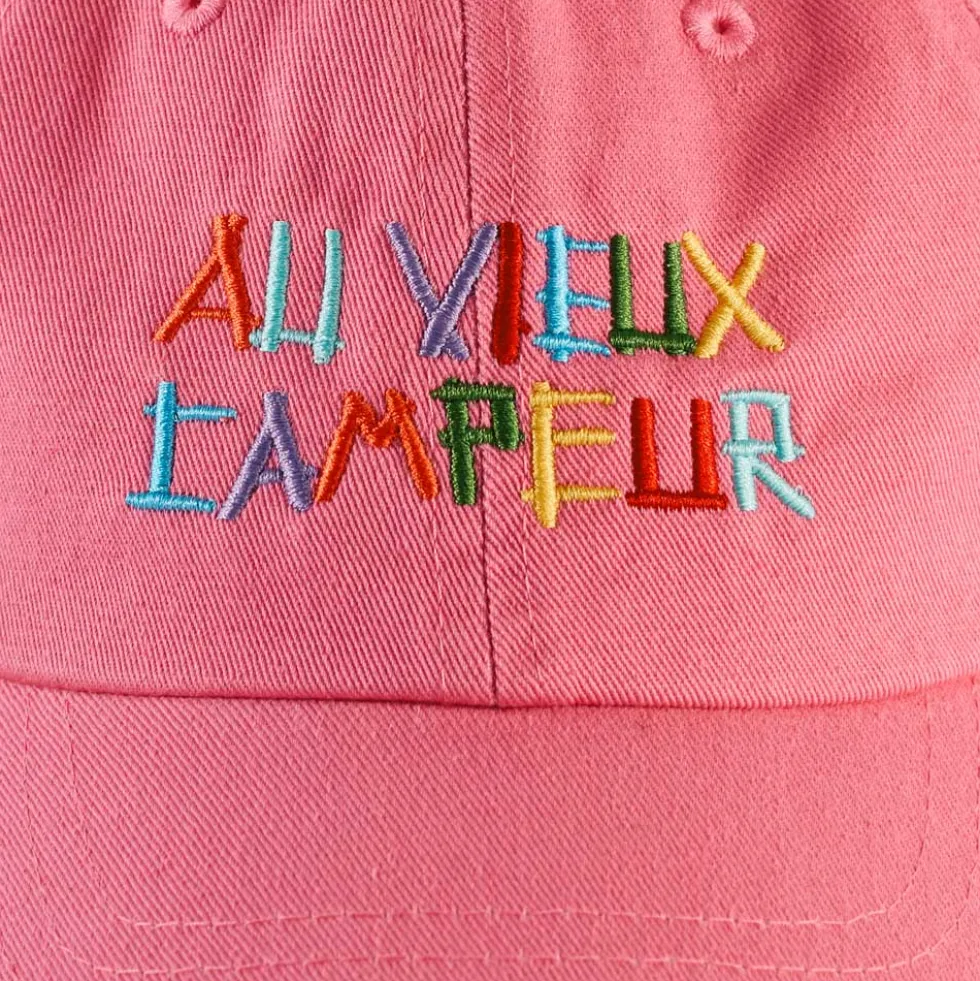 Au Vieux Campeur - Casquette Kids Campeur - Rose