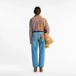 Au Vieux Campeur - Chemise Elmer à Carreaux - Marron Bleu & Jaune