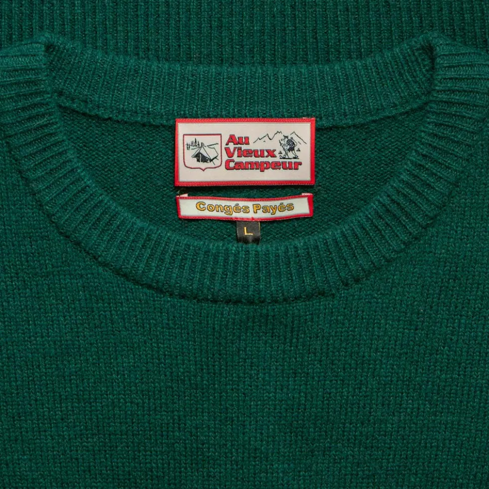Au Vieux Campeur - Pull Robert - Vert Forêt