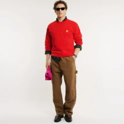 Au Vieux Campeur - Sweat Gaston - Rouge