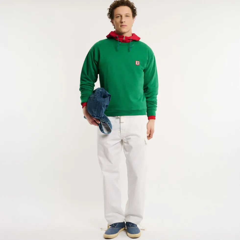 Au Vieux Campeur - Sweat Gaston - Vert