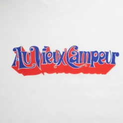 Au Vieux Campeur - T-shirt Manches Longues Couverture 1976 - Blanc