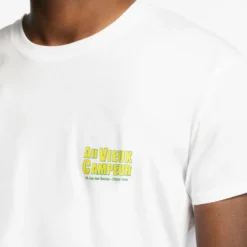 Au Vieux Campeur - T-shirt Manches Courtes Tentes - Blanc