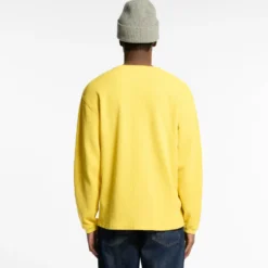 Au Vieux Campeur - T-shirt Manches Longues Aravis - Jaune