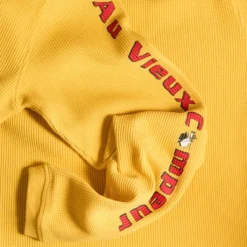 Au Vieux Campeur - T-shirt Manches Longues Aravis - Jaune