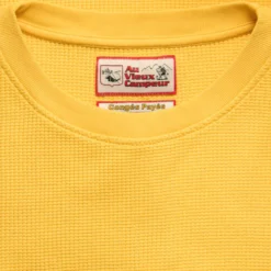 Au Vieux Campeur - T-shirt Manches Longues Aravis - Jaune