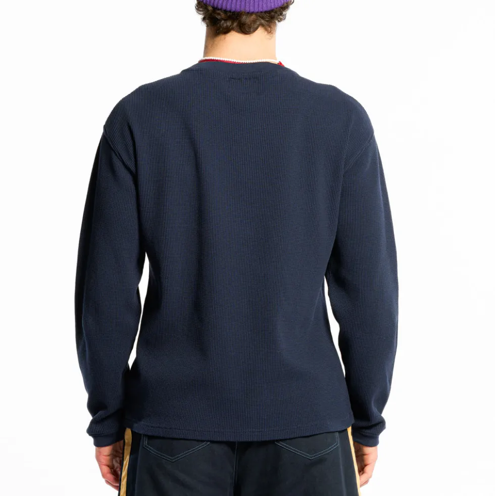 Au Vieux Campeur - T-shirt Manches Longues Aravis - Marine