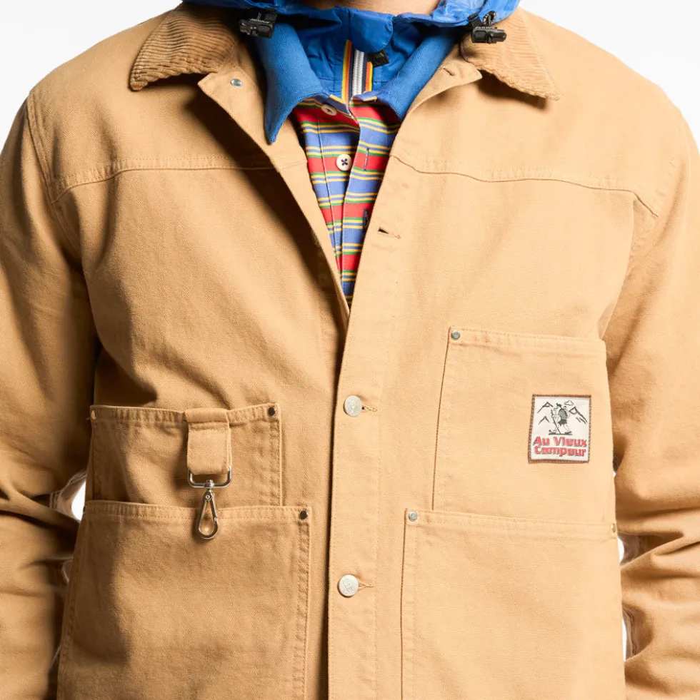 Au Vieux Campeur - Veste Canva Henri - Beige