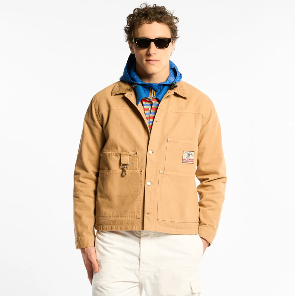 Au Vieux Campeur - Veste Canva Henri - Beige