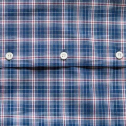 Au Vieux Campeur - Veste à carreaux Claude - Bleu & Blanc