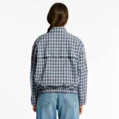 Au Vieux Campeur - Veste à carreaux Claude - Bleu & Blanc