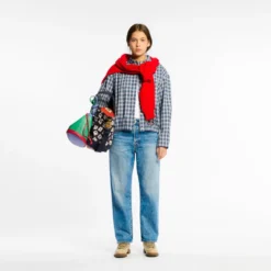 Au Vieux Campeur - Veste à carreaux Claude - Bleu & Blanc